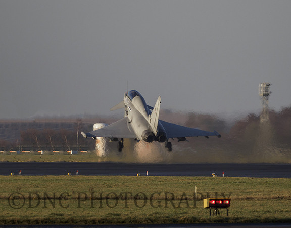 Typhoon T3 ZK383. 12 Squadron.