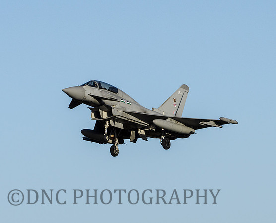 Typhoon T3 ZK383 12 Squadron