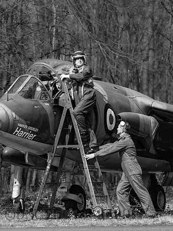 Hawker Siddley P.1127 VX279 Pilot in