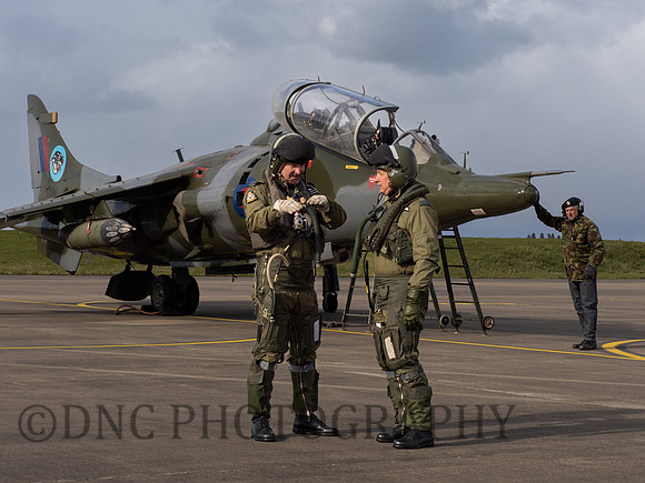 Hawker Siddley Harrier GR.3 XV779 Pilots