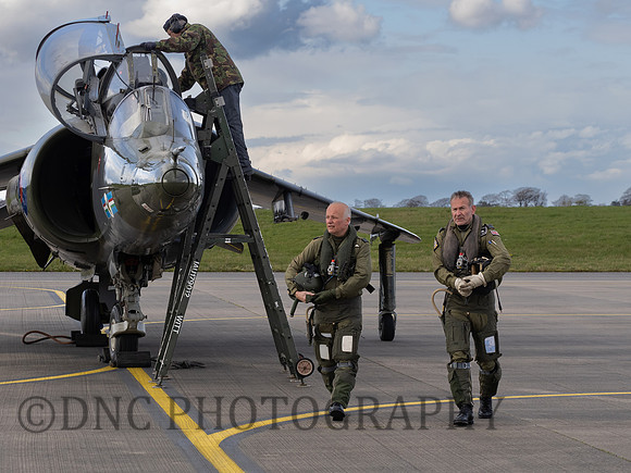 Hawker Siddley Harrier GR.3 XV779 Pilots