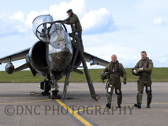 Hawker Siddley Harrier GR.3 XV779 Pilots