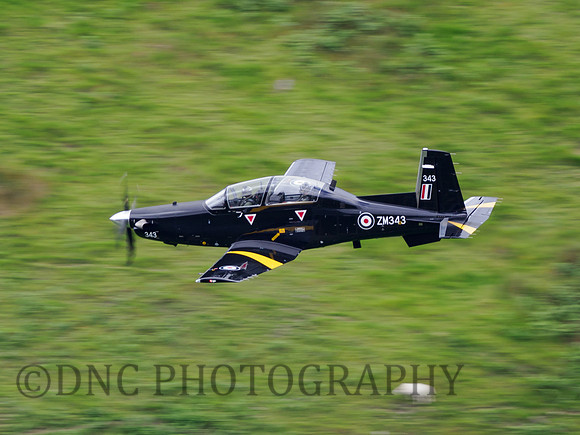 Beech T-6C Texan T1 ZM343
