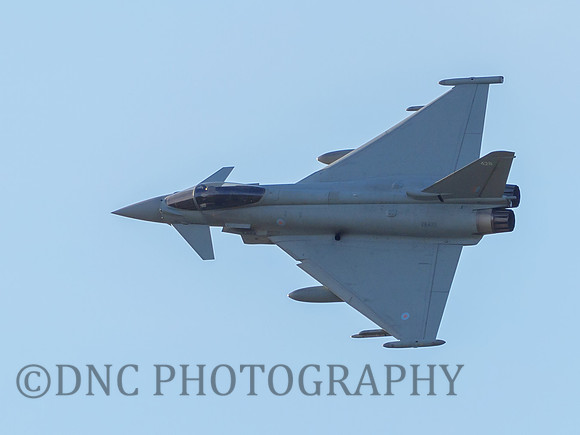 Typhoon FGR4 ZK428 circles to land