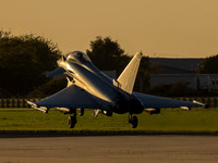 Typhoon FGR4 ZK309 coming into land