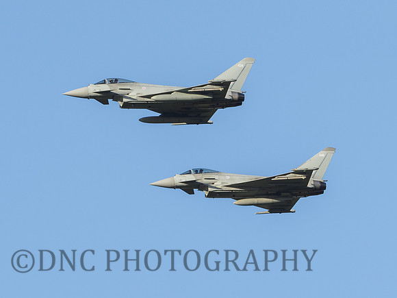 Typhoon's ZK428 & ZJ946 return to base