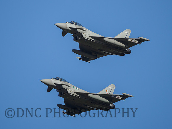 Typhoon FGR4 ZK363 & ZK367 return to base