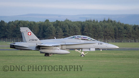 Swiss Air Force FA-18D Hornet J5232