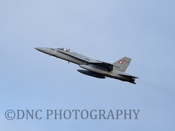 Swiss Air Force FA-18C Hornet J5005