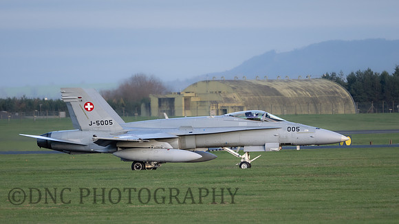 Swiss Air Force FA-18C Hornet J5005
