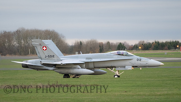 Swiss Air Force FA-18C Hornet J5012