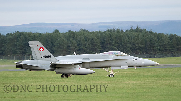 Swiss Air Force FA-18C Hornet J5016