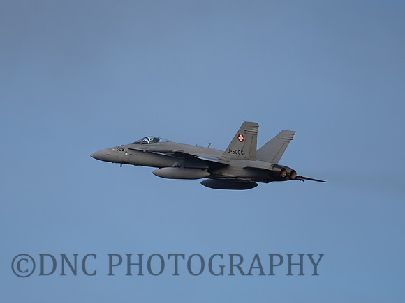 Swiss Air Force FA-18C Hornet J5005
