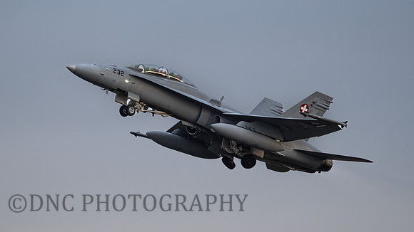 Swiss Air Force FA-18D Hornet J5232