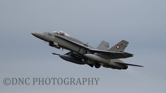 Swiss Air Force FA-18C Hornet J5012