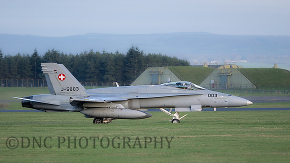 Swiss Air Force FA-18C Hornet J5003