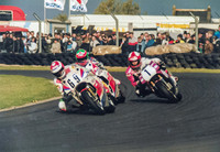 69 Niall McKenzie Yamaha OW01, 1 Fred Merkel Honda RC30, 4 Fabrizio Pirovino Yamaha OW01