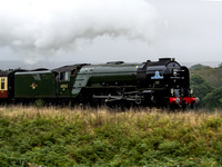 A1 60163 'Tornado' passes Moorgates 26th September