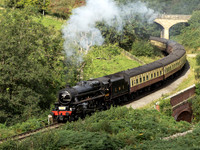Blk 5 5428 'Eric Treacy' Darnholm 23rd September