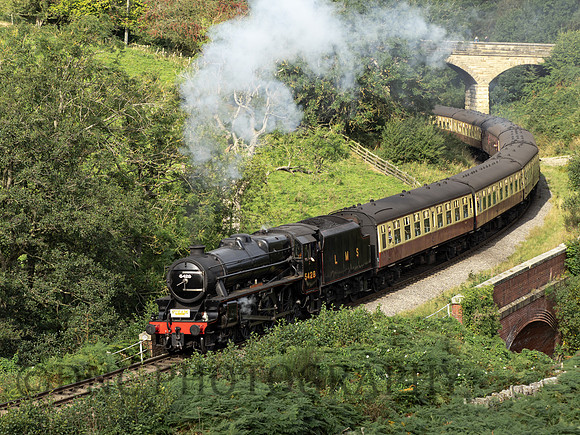 Blk 5 5428 'Eric Treacy' Darnholm 23rd September