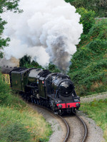 8F 48305 & A1 60163 'Tornado' Darnholm 24th September