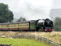 A1 60163 'Tornado' approaches Moorgates 26th September