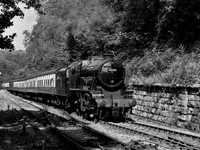8F 48305 approaches Goathland station 26th September m