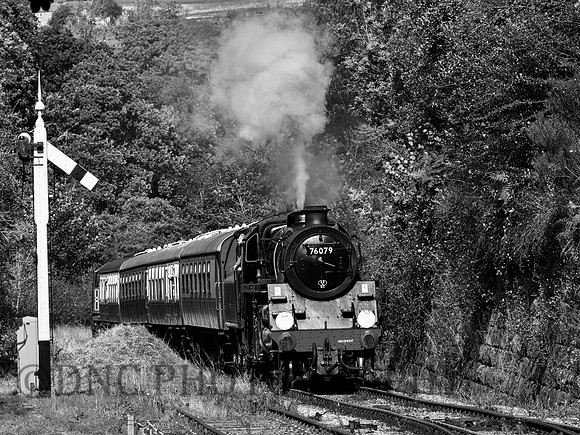 Std 4 2.6.0 76079 climbs towards Goathland 26th September