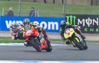 Matt Stevens Tech 5 Racing leads Jason Earl JDV Racing Ducati