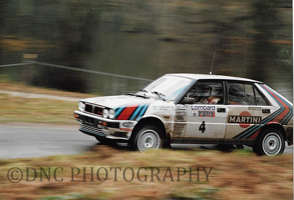 Juha Kankkunen & Juha Pííronen Lancia Delta HF 4WD