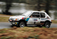 Kalle Grundel & Benny Melander Peugeot 205 GTi
