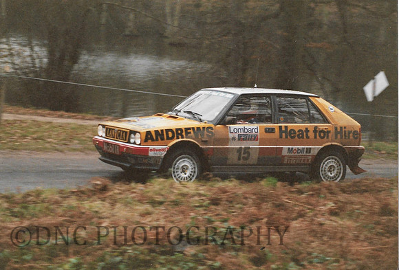Russell Brookes & Neil Wilson Lancia Delta HF 4WD