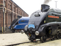 LNER A4 60009 Union of South Africa & A4 4468 Mallard