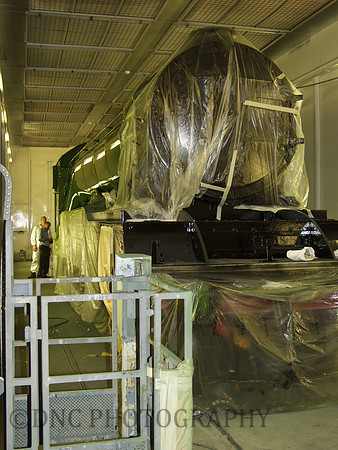 LNER A3 4472 Flying Scotsman in the paint shop