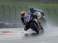 Andrea Locatelli Pata Yamaha YZ-F R1 leads Christophe Ponsson Alstare Yamaha YZ-F R1