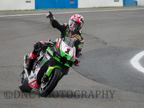 Jonathan Rea Superpole race winner