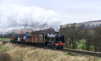 LMS 46100 Royal Scot after passing Moorgates