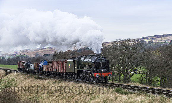 LMS 46100 Royal Scot after passing Moorgates