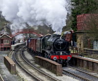 LMS 46100 Royal Scot Passing Goathland Station