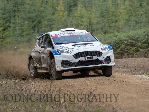 104 David Henderson & Chris Lees Ford Fiesta Rally2