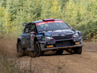 3 Ruairi Bell & Max Freeman Škoda Fabia R5