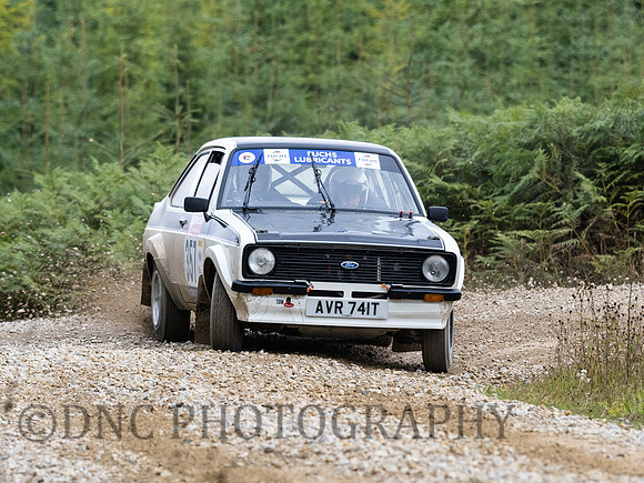 357 Paul Holmes & Elizabeth Beesley Ford Escort Mk2 RS2000