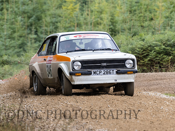 346 Carl Stuttard & Paul Turner Ford Escort Mk2