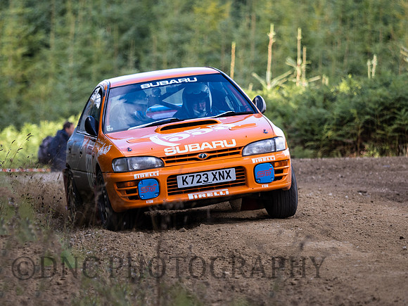 129 Marcus Tomlinson & Alan Ward Subaru Impreza