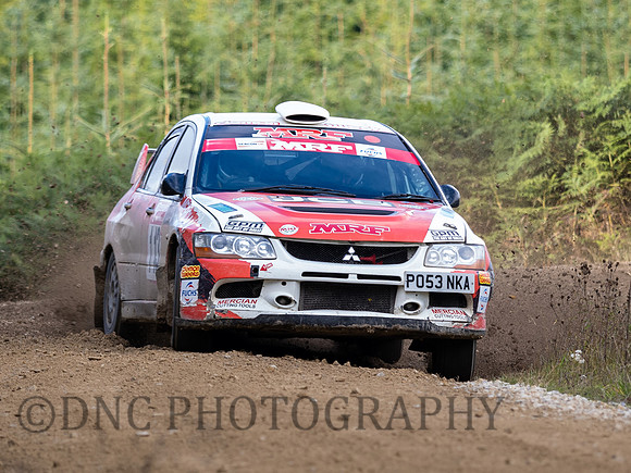 113 Patrick Naylor & Ian Lawrence Mitsubishi Evo 9