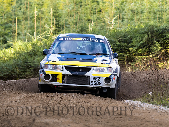 128 Ian Ring & Paul Vasey Mitsubishi Evo 6