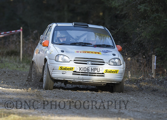 David Bennett & Alistair McNeil Vauxhall Corsa