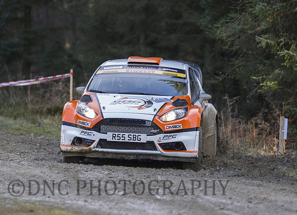 Callum Black & Elliott Edmondson Ford Fiesta R5+