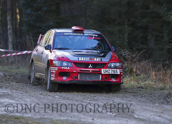 Ryan Champion & Craig Thorley Mitsubishi Lancer Evo IX