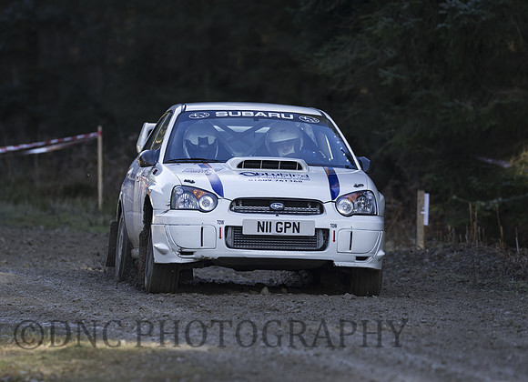 Shaun Wilson & Rachel Anne Heel Subaru Impreza